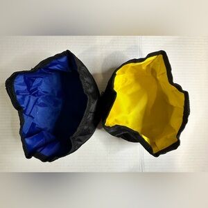 EassyHoo Collapsible Dog Bowl 40oz. Foldable Lightweight‎ Durable Nylon NWT